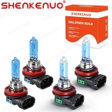 H9 H11 Halogen Headlight High Low Beam Bulbs Warm White For Pontiac G6 2005-2010