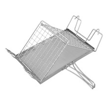 Camping Stove Bread Toaster Rack Convenient To Store And Use Folding Real