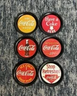 Vintage Coca-Cola Graphic Tin Coasters
