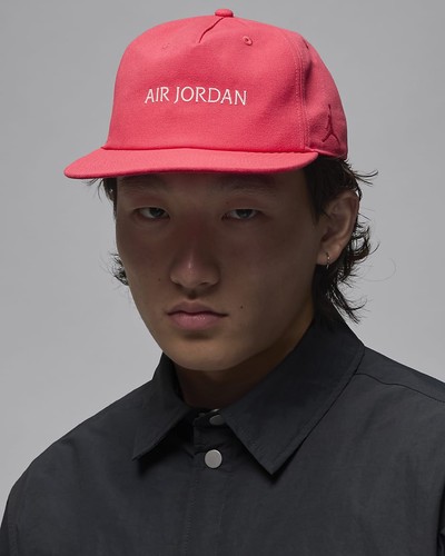 Nike Air Jordan Pro Unstructured Flat-Bill Mütze SnapBack Cap Pink versch. Größen