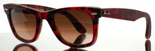RAY BAN RB2140 1275/A5 Original Red Orange Havana Sunglasses 50-22-150 B:41 H