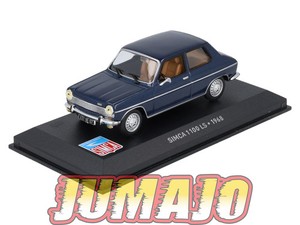 JUMAJO BJ9 1/43 Car Compatible with Simca 1100 TI 1975 JUMAJO BJ9 1/43 Car Compatible with Simca 1100 TI 1975