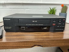 Emerson VCR4003A 4-Head HQ VHS Video Player Recorder Powers On Untested W/Remote