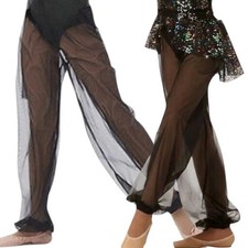 Get Your Sparkle On Sheer Genie Harem Pants ONLY New Dance Costume Child Sizes