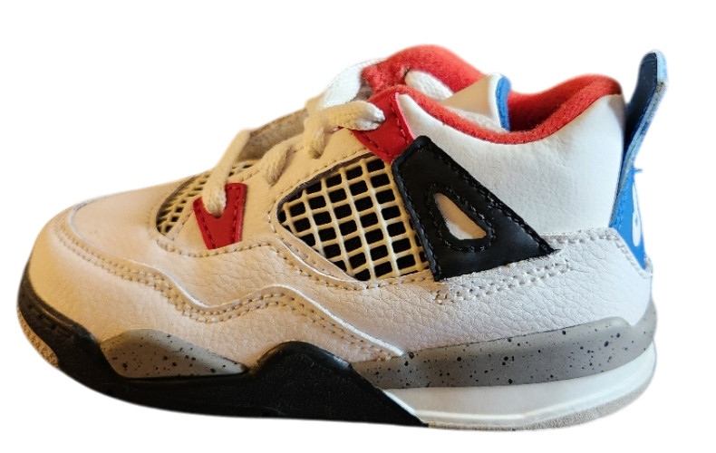 Air Jordan 4 Retro "What The" (Toddler) Sz 8C Style BQ7670-146