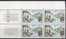 FRANCE ! BLOC de 4 Timbres NEUFS de 1960 n°1240 Viaduc - Chaumont