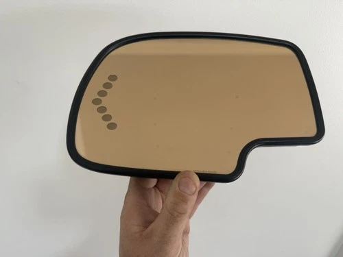 03-06 Suburban Tahoe DRIVER LEFT HEAT AUTO DIM Mirror GLASS W Signal OEM Read Ad