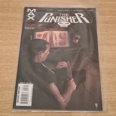 Max Comics The Punisher Max #28 Single Issue Comic Book Color Fernandez Koblish