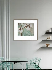 Pam Bible Abstract Colorful Modern Unique Bold Art Acrylic Mixed Media Paper