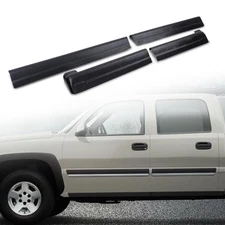 PIT66 Rocker Panel Guard Compatible with Chevy Silverado/GMC Sierra 1500/2500...