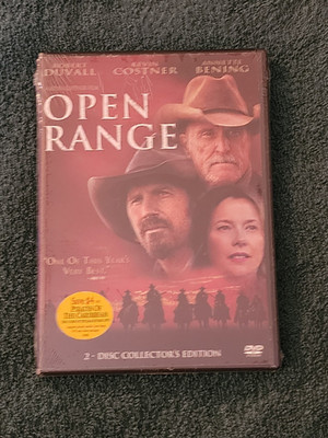Open Range (DVD, 2003 2 Disc) Robert Duvall, Kevin Costner,  WS New