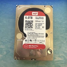 WD Red 6TB NAS Hard Drive WD60EFRX 3.5" SATA 64MB CMR HDD Tested Good