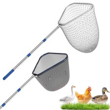 Chicken Catching Net 2 Pcs, Chicken Net for Chicken Supplies, Stainless Steel
