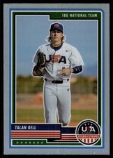 2023 Panini Stars & Stripes TALAN BELL SILVER PRIZM #2