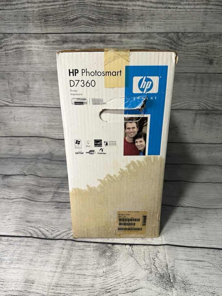 NEW ~ HP Photosmart D7360 Inkjet Printer NEW - Image 3 of 4