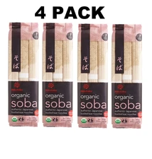 Soba Noodless 9.5 Oz(Pack Of 4) By Hakubaku
