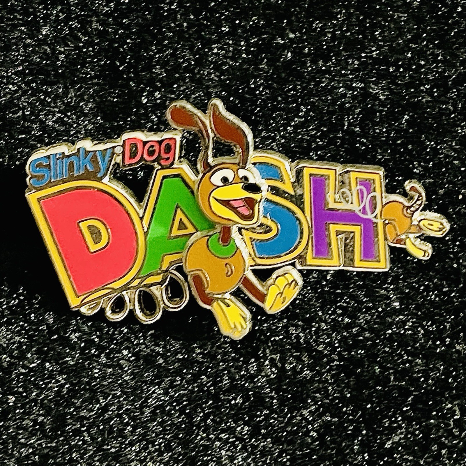 WDW Slinky Dog Dash Ride Logo Toy Story Land Grand Opening Pixar Disney Pin 2018