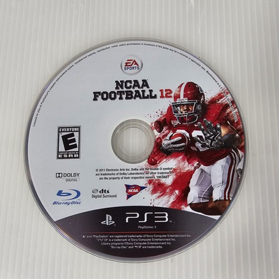 #ad #ad PS3 NCAA Football 12 Playstation 3Disk Only $18.99
