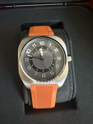 NEW HERMÈS H08 Titanium Automatic Men's watch  W049628WW0, 42 mm w/ Receip $6650