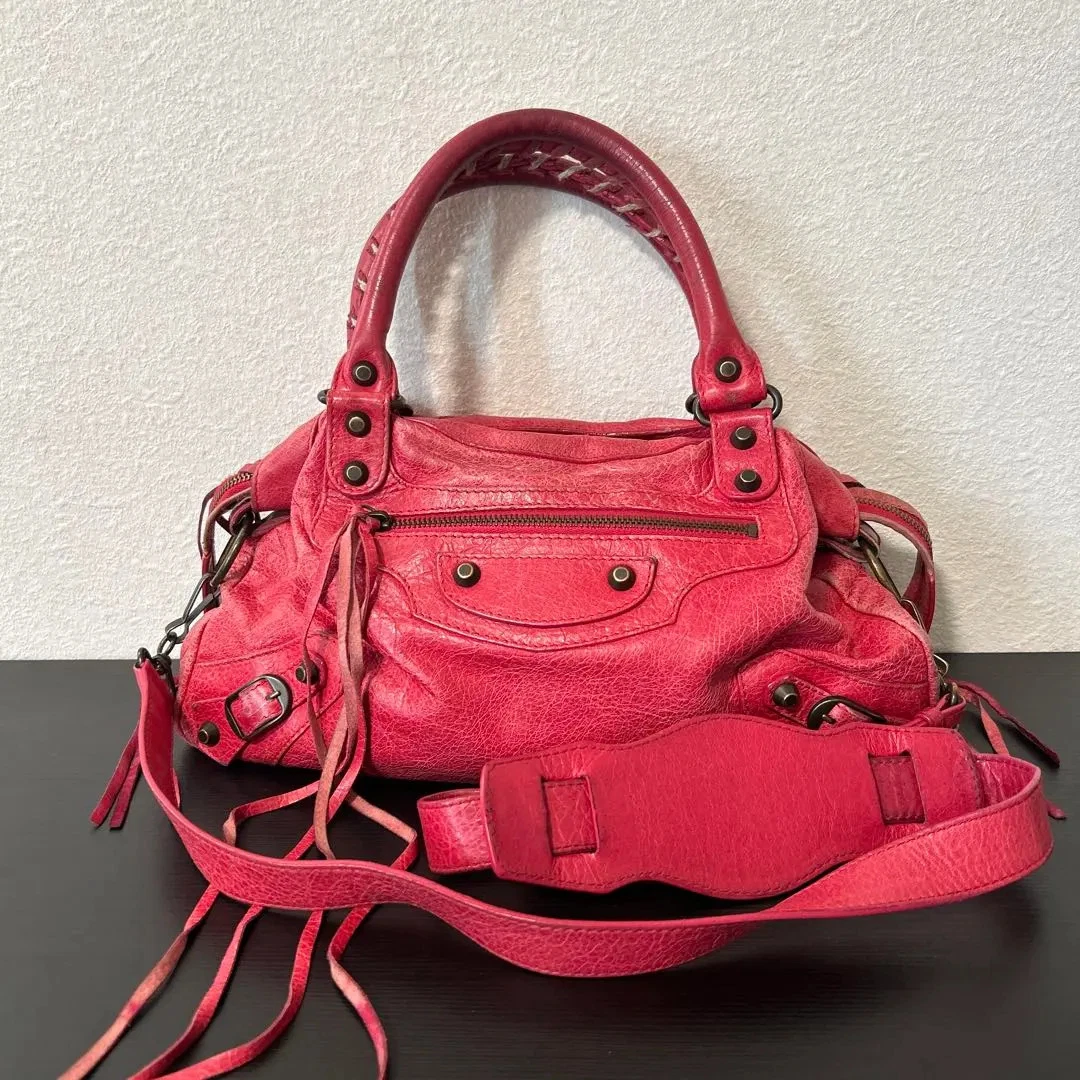 Balenciaga City Pink Bags & Handbags for Women for sale - eBay