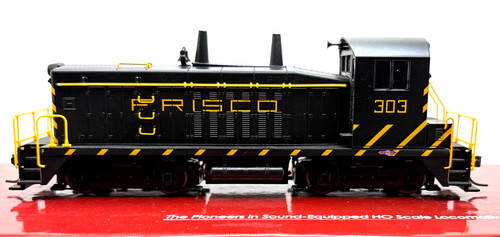 CONMUTADOR HO BROADWAY LIMITED 2653 EMD SW7 FRISCO SLSF #303 DC DCC SOUND PARAGON2 | Condition: Used