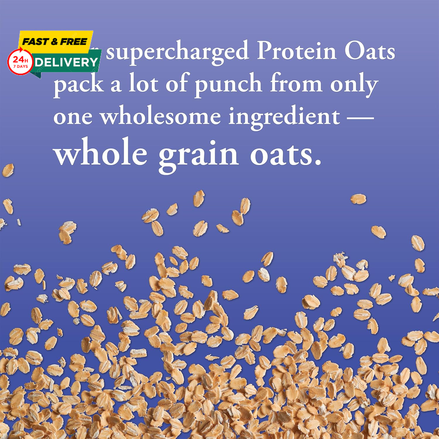 Bob'S Red Mill Organic Gluten Free Protein Oats, 32Oz (Pack of 4) - 9G/Serving,