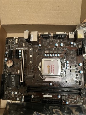 MSI  B250M PRO-VD Intel LGA 1151 DDR4 SDRAM Desktop Motherboard