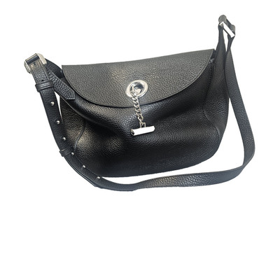 Authentic Botkier Waverly Pebble Leather Crossbody Bag - Black