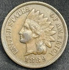 1889 Indian Head Cent, XF Condition!