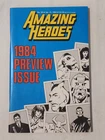 Amazing Heroes #39 1984 Fantagraphics Preview Sketch of Spider-Man Black Costume