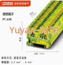 20 PCS  NEW   PT4-PE  3211766  Wiring  Terminals#B941U   CL