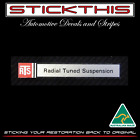 <!--F#f_0-->Holden HZ GTS Monaro and Torana LX SLR SS - RTS Dash Badge Decal Sticker Insert<!--F/-->