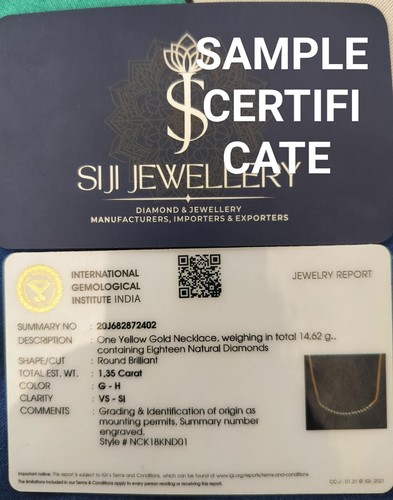 Pendientes personalizados de diamantes cultivados en laboratorio de pera blanca y esmeralda colombiana de oro blanco de 18k - Imagen 5 de 7