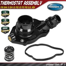 Coolant Thermostat for BMW X1 E84 X3 F25 X5 F15 F85 2.0L 11518516203 V20990176