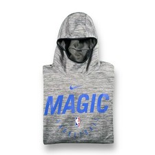 Nike Orlando Magic Gray Spotlight Performance Pullover Hoodie Mens L EUC
