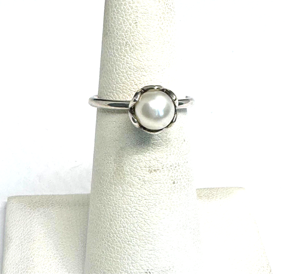 925 Sterling Pandora Luminous Droplet Ring Retired Pandora Petite
