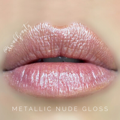   **Metallic Nude GLOSS** LipSense SeneGence NEW/SEALED ---BUY MORE/SAVE MORE