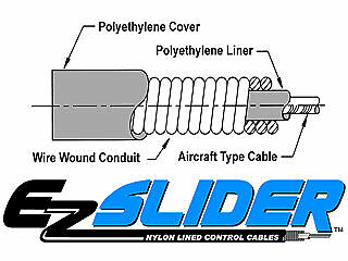 charlesde66専用 EZ Slider Cable Set 1966 Chevy Full Size Models w/ATC (2PCS) [26