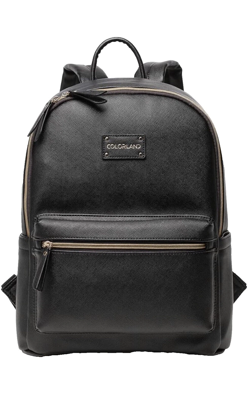 Cuero Negro Bolsas de pañales