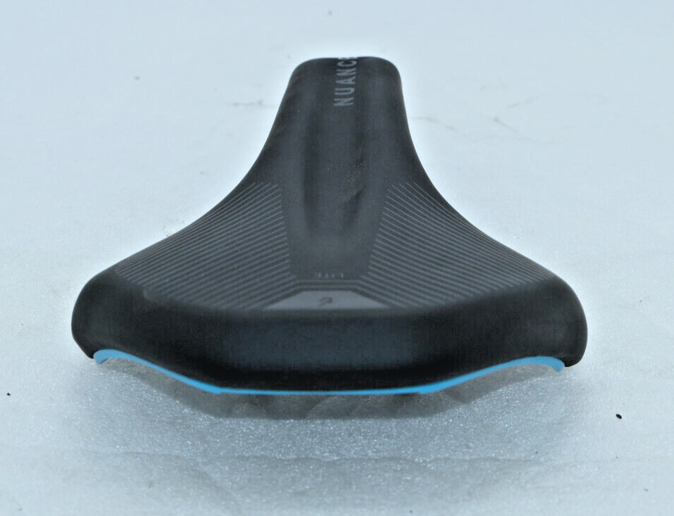 Selle Vélo Cube Natural Fit Nuance Lite – Bleu/Noir – 150 Mm Unisexe
