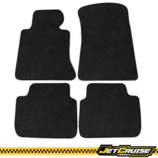 98-06 3 Series E46 Floor Mats Front Rear Carpet Black Nylon 4PC FOR: (BMW)