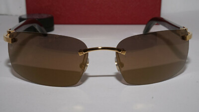 white buffs cartier glasses
