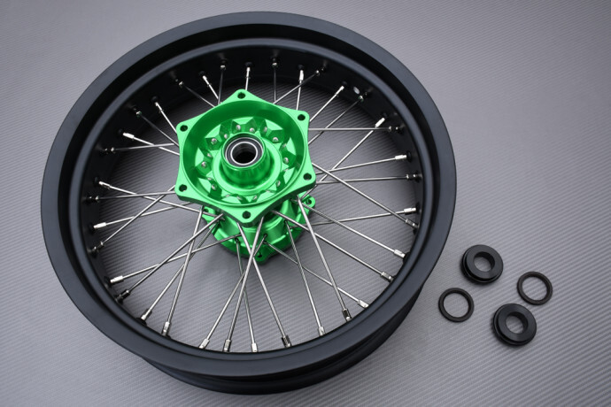 Jante Supermoto KAWASAKI KLX 450 R pour les sessions sur piste urbaine