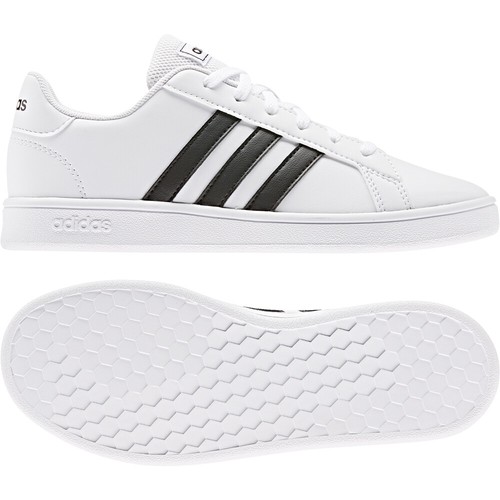 Adidas Scarpe Grand Court Base, Donna - Art. EE7874 (Cloud White/Platinum  Metallic)