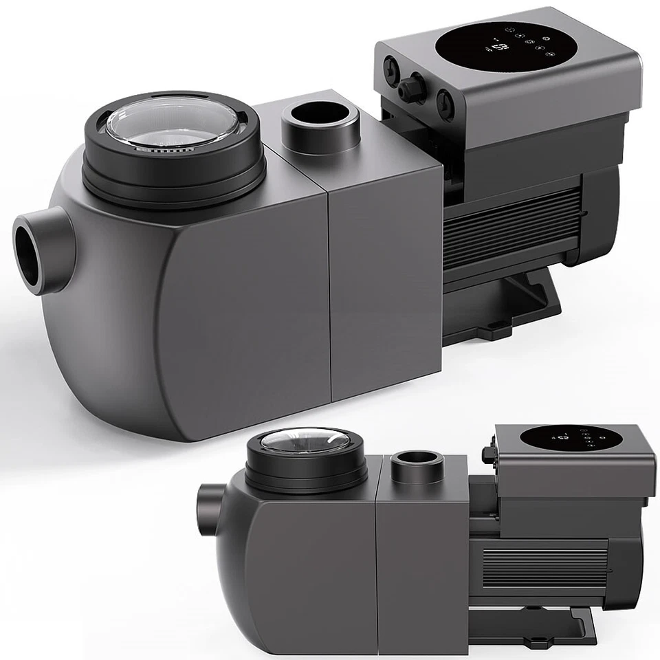 Inverter Poolpumpe Aquagem inkl. Wi-Fi 29500 l/h IH30 Schwimmbad WLAN PUMPE