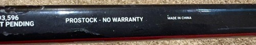 True Catalyst 9X Left Hand Ryan Poehling 25 Auto Pro Stock Hockey Stick CRACKED - Picture 5 of 7