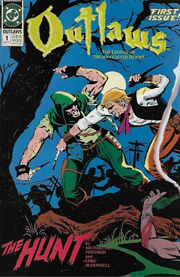 Outlaws (The Legend of the Man called Hood) No.1 / 1991 Luke McDonnell