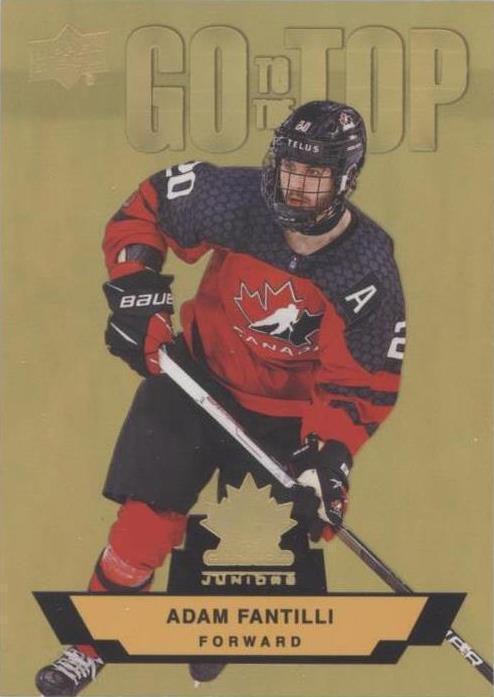 2023 Upper Deck Team Canada Juniors - Adam Fantilli #GT-21 - 1 of 1