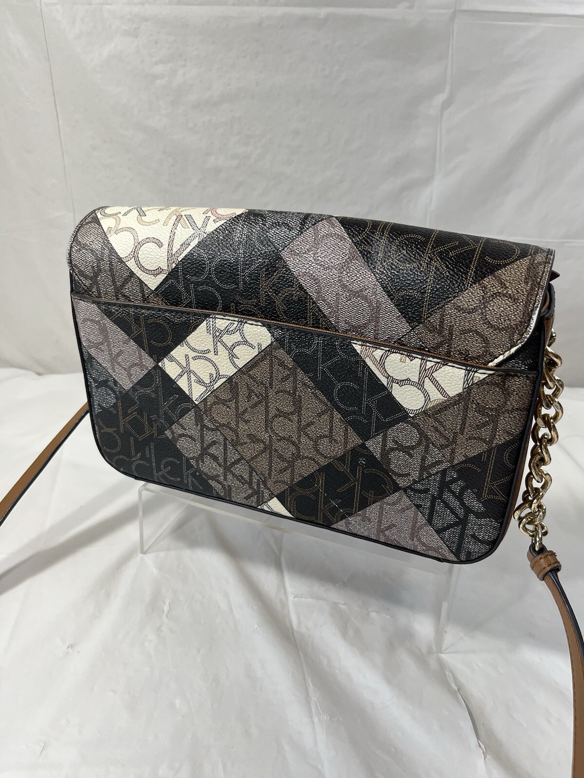 Calvin Klein monogrammed patchwork Crossbody - image 4