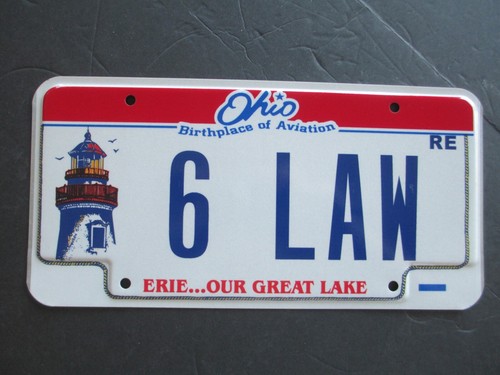 Ohio Lighthouse Lake Erie campione targa vanità # 6_LEGGE B44 - Foto 1 di 3